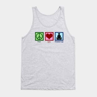 Peace Love Prenatal Yoga Tank Top